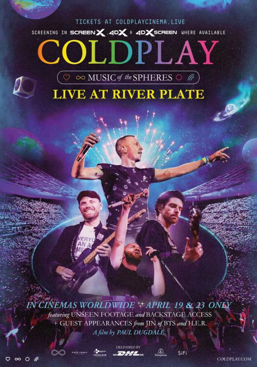 Coldplay – Music Of The Spheres: Live At River Plate-19 & 23 april