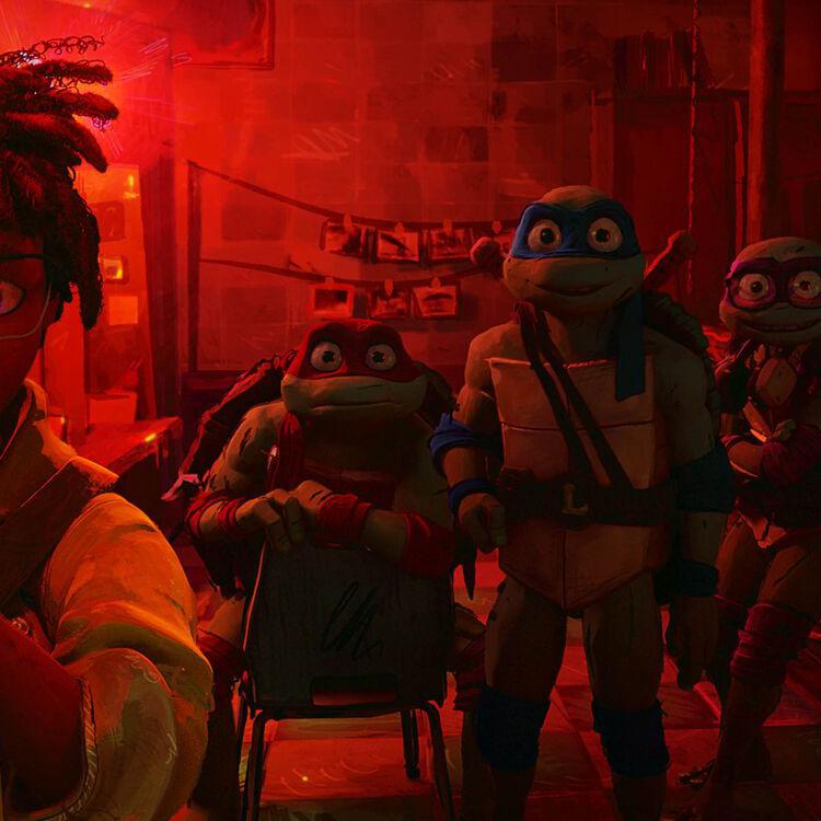 2023 Paramount Pictures.TEENAGE MUTANT NINJA TURTLES is a trademark of Viacom International Inc.