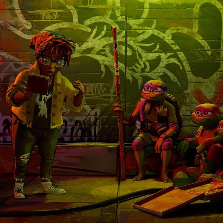 2023 Paramount Pictures.TEENAGE MUTANT NINJA TURTLES is a trademark of Viacom International Inc.