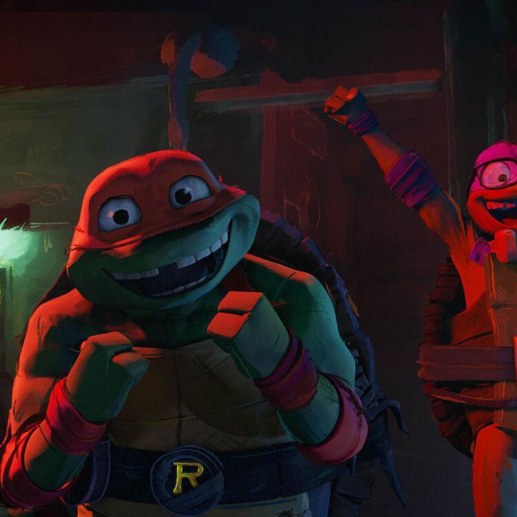 2023 Paramount Pictures.TEENAGE MUTANT NINJA TURTLES is a trademark of Viacom International Inc.