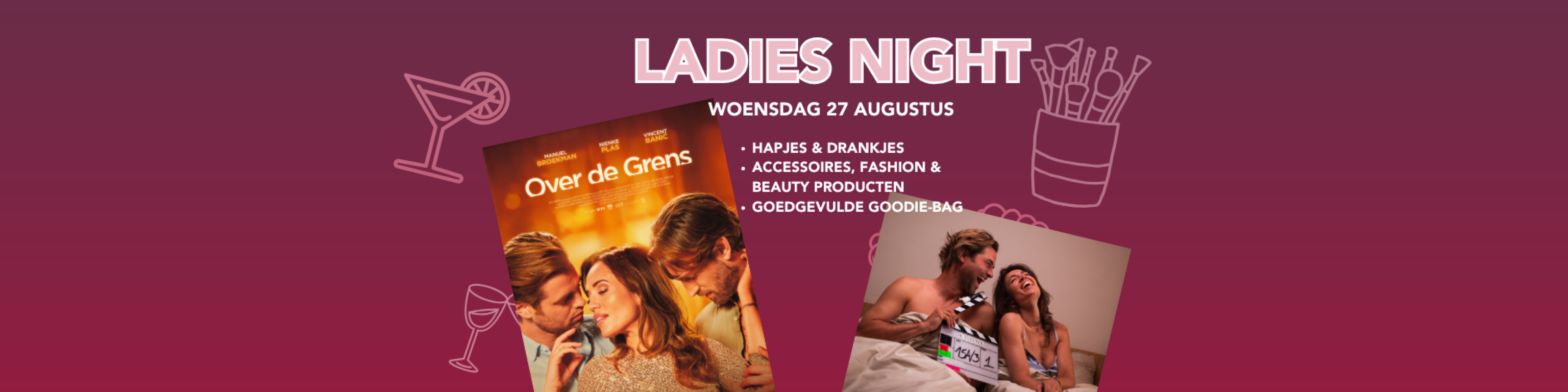 Ladies Night: Over de Grens - 27 augustus